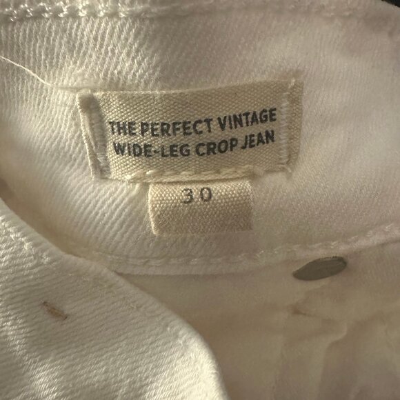 Madewell The Perfect Vintage Wide-Leg Cropped Jeans - Picture 4 of 8